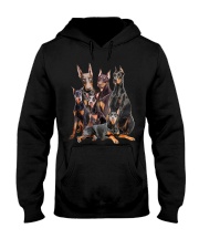Doberman Pinscher Five Hooded Sweatshirt thumbnail