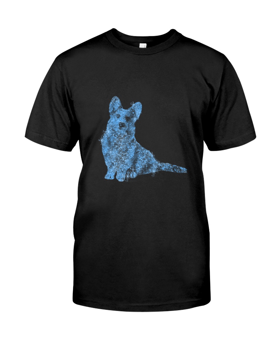 Cardigan Welsh Corgi Bling 1303 Classic T-Shirt