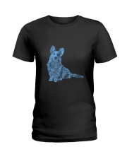 Cardigan Welsh Corgi Bling 1303 Ladies T-Shirt thumbnail