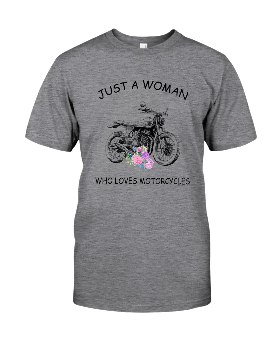 Motorcycles Love Woman 2104 Classic T-Shirt