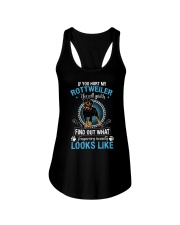 Rottweiler Looks Ladies Flowy Tank thumbnail