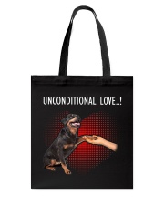 Rottweiler Unconditional Tote Bag thumbnail