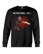 Rottweiler Unconditional Crewneck Sweatshirt thumbnail