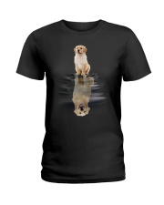 GAEA - Golden Retriever Be Yourself 0904 Ladies T-Shirt thumbnail
