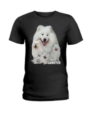 Samoyed Awesome Ladies T-Shirt thumbnail
