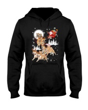 Shiba Inu Reindeers - 0711 - 29 Hooded Sweatshirt thumbnail