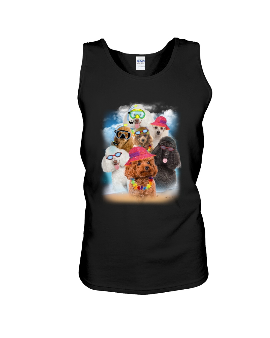 Poodle Summer 0706 Unisex Tank