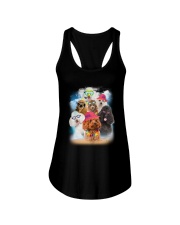 Poodle Summer 0706 Ladies Flowy Tank thumbnail