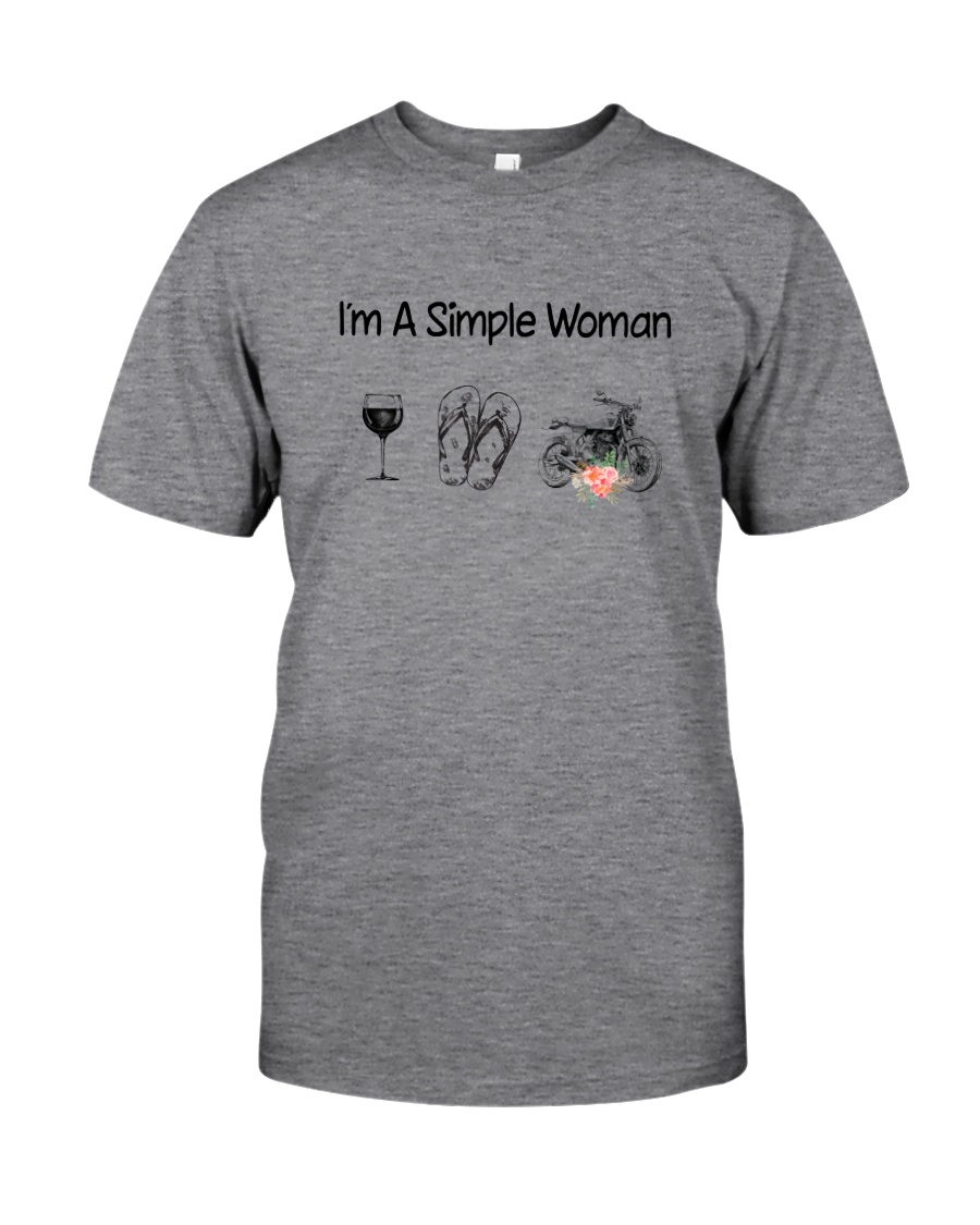 Motorcycles Simple Woman 2004 Classic T-Shirt