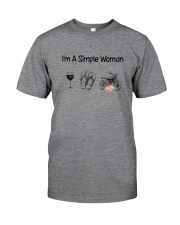 Motorcycles Simple Woman 2004 Classic T-Shirt front