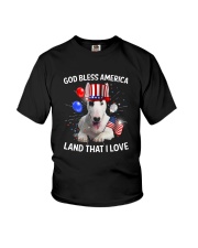 Bull Terrier I Love USA 0606 Youth T-Shirt thumbnail