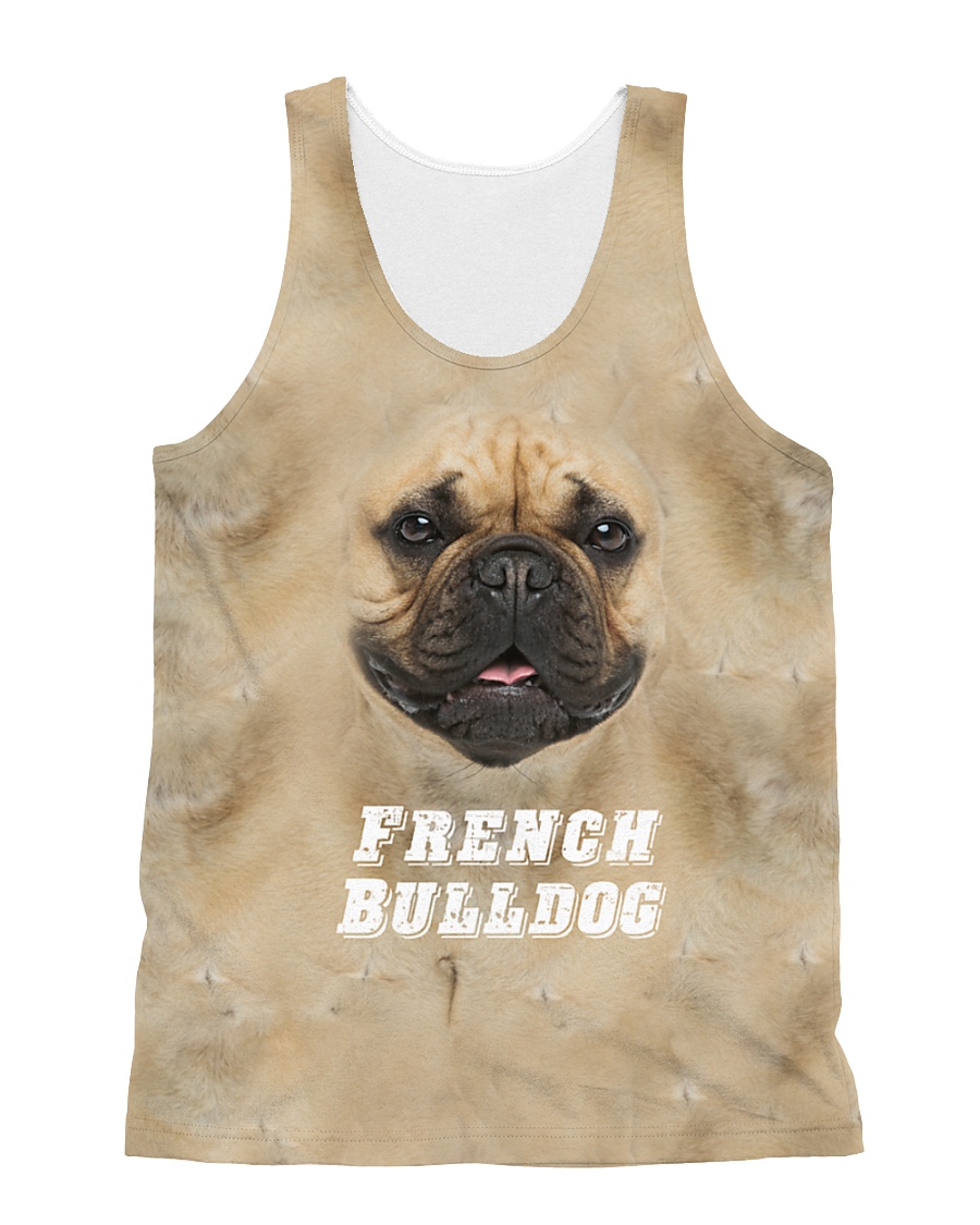 French Bulldog Cool 1406 All-over Unisex Tank