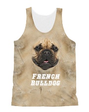 French Bulldog Cool 1406 All-over Unisex Tank front