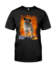 Pug Show 1306 Classic T-Shirt front