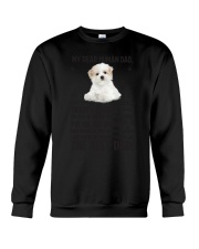 Maltese Human Dad 0206 Crewneck Sweatshirt thumbnail