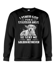 Golden Retriever Angel Crewneck Sweatshirt thumbnail