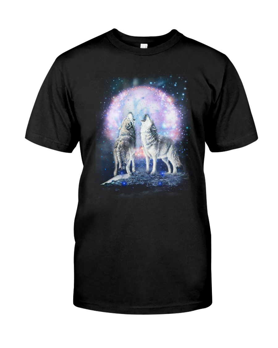 Wolf Moon Bling 0205 Classic T-Shirt