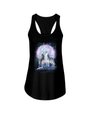 Wolf Moon Bling 0205 Ladies Flowy Tank thumbnail