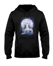 Wolf Moon Bling 0205 Hooded Sweatshirt thumbnail