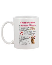 Dogue de Bordeaux Poem 0506 Mug back