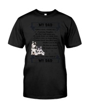 Siberian Husky My Dad 0506 Classic T-Shirt thumbnail