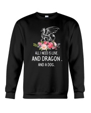 Dragon And Dog 2304 Crewneck Sweatshirt thumbnail