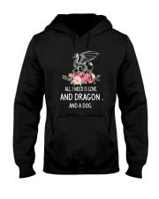 Dragon And Dog 2304 Hooded Sweatshirt thumbnail