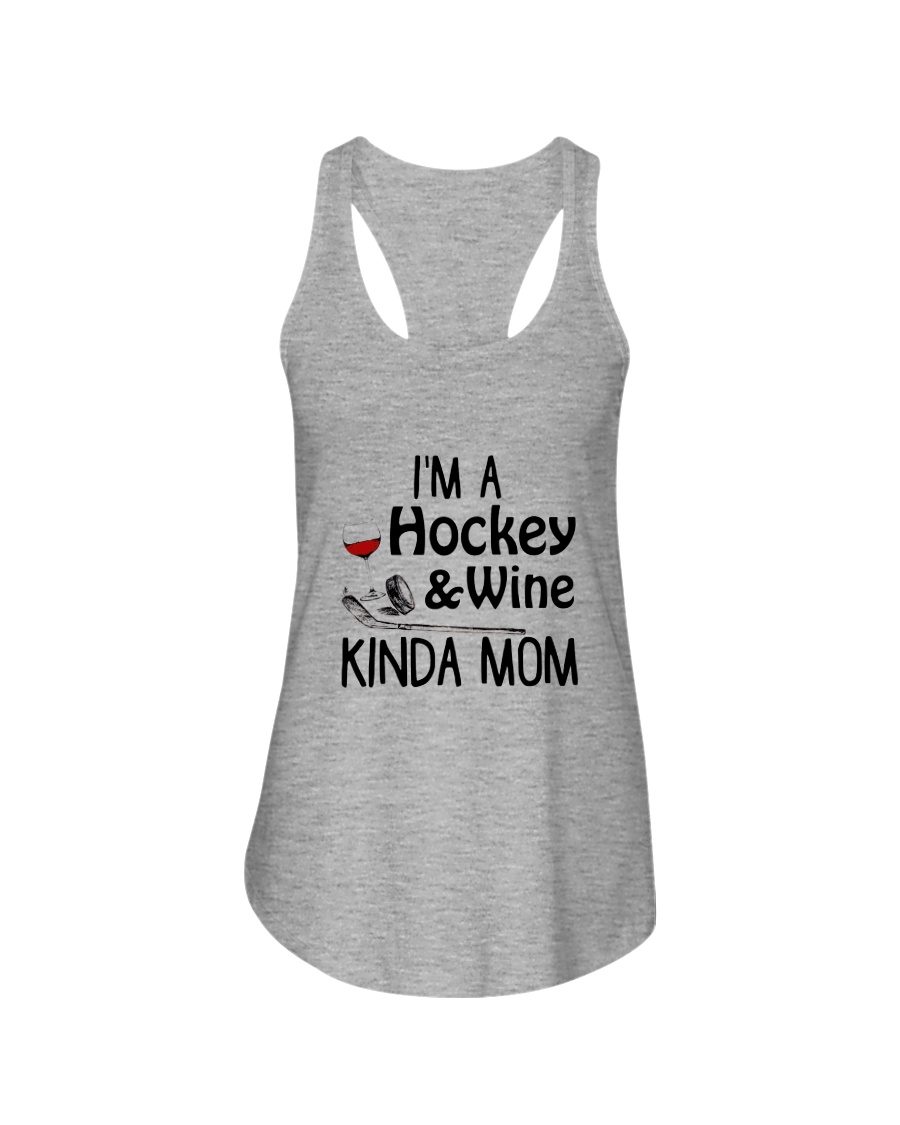 Hockey Kinda Mom 2304 Ladies Flowy Tank