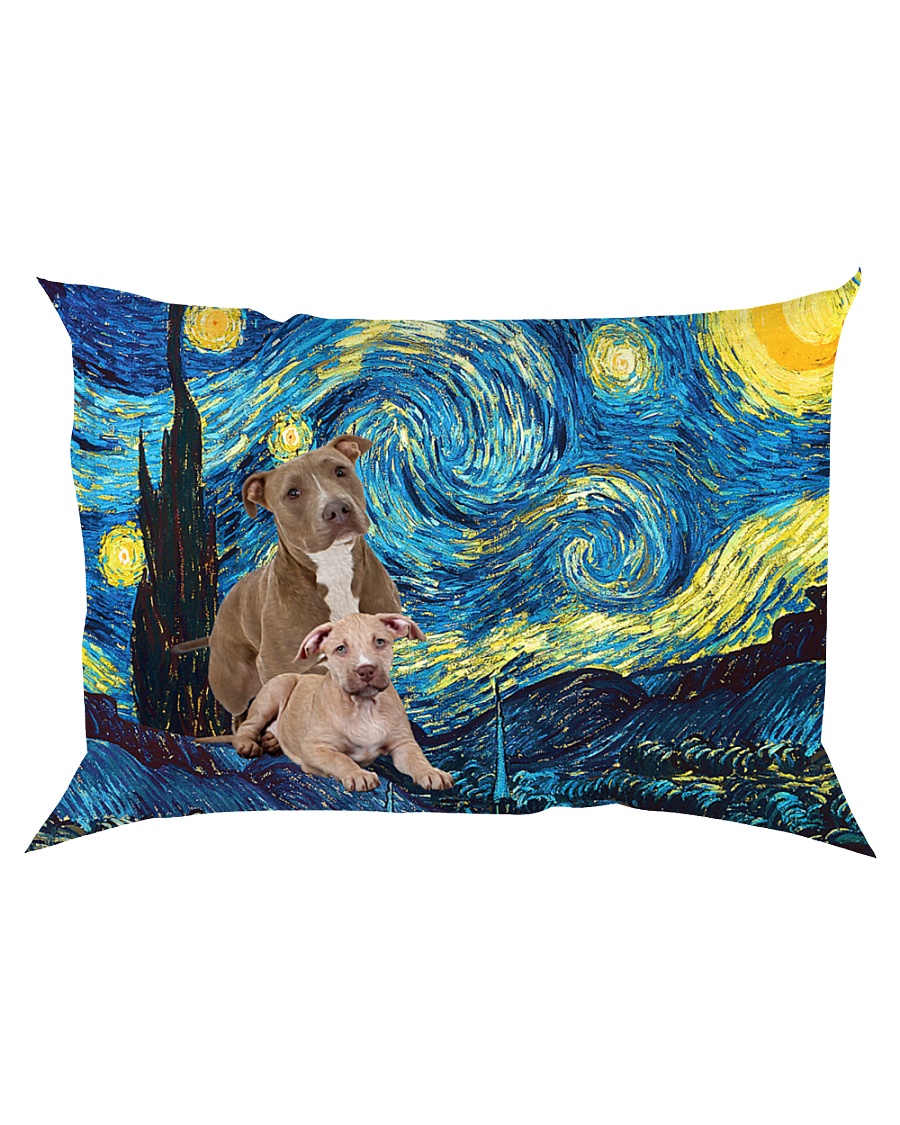 American Staffordshire Terrier Star 2604 Rectangular Pillowcase