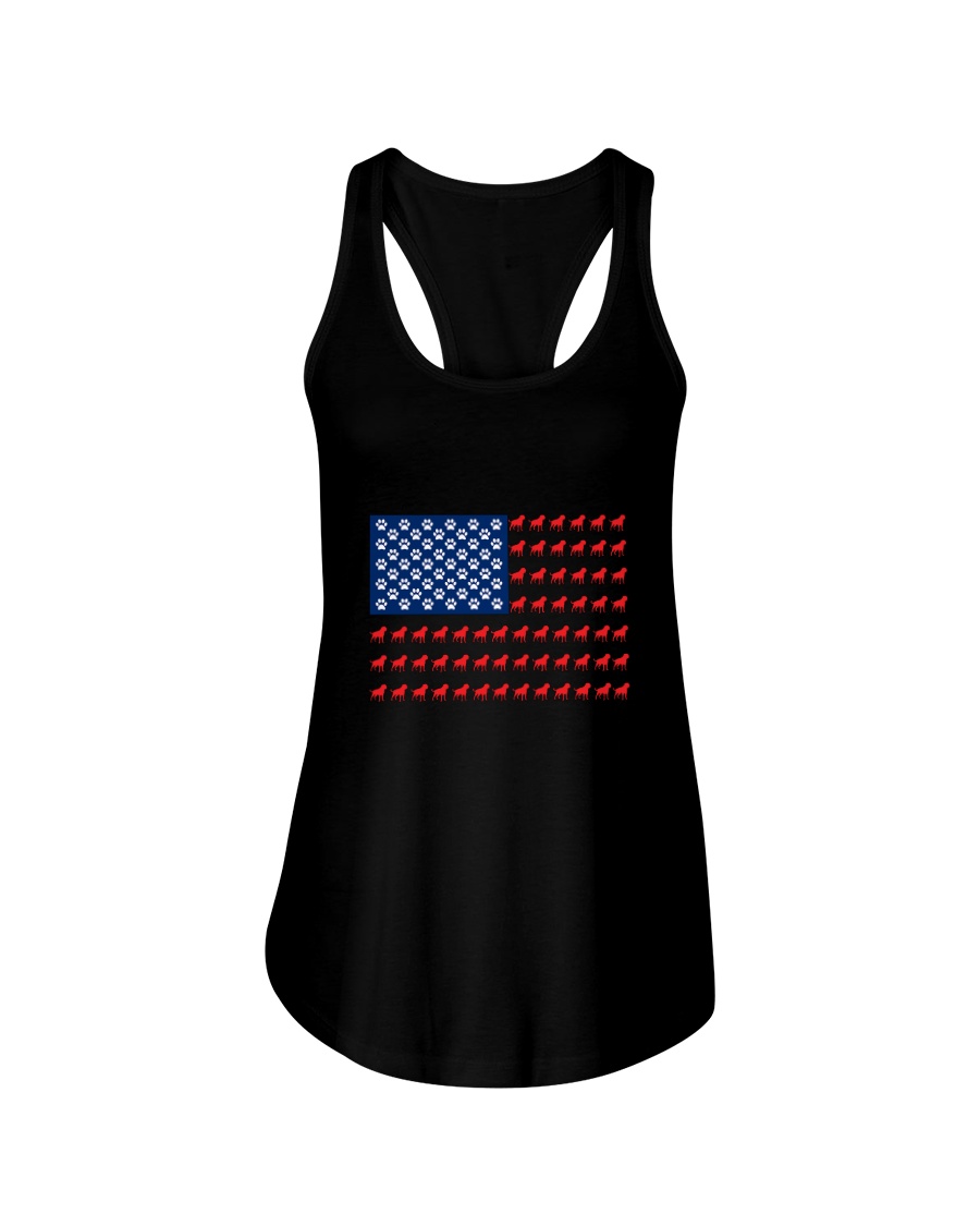 Rottweiler USA 0106 Ladies Flowy Tank