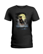 Rottweiler Moon 2205 Ladies T-Shirt thumbnail