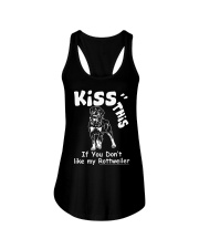 Rottweiler Kiss This Ladies Flowy Tank thumbnail