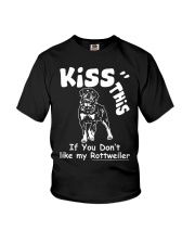 Rottweiler Kiss This Youth T-Shirt thumbnail