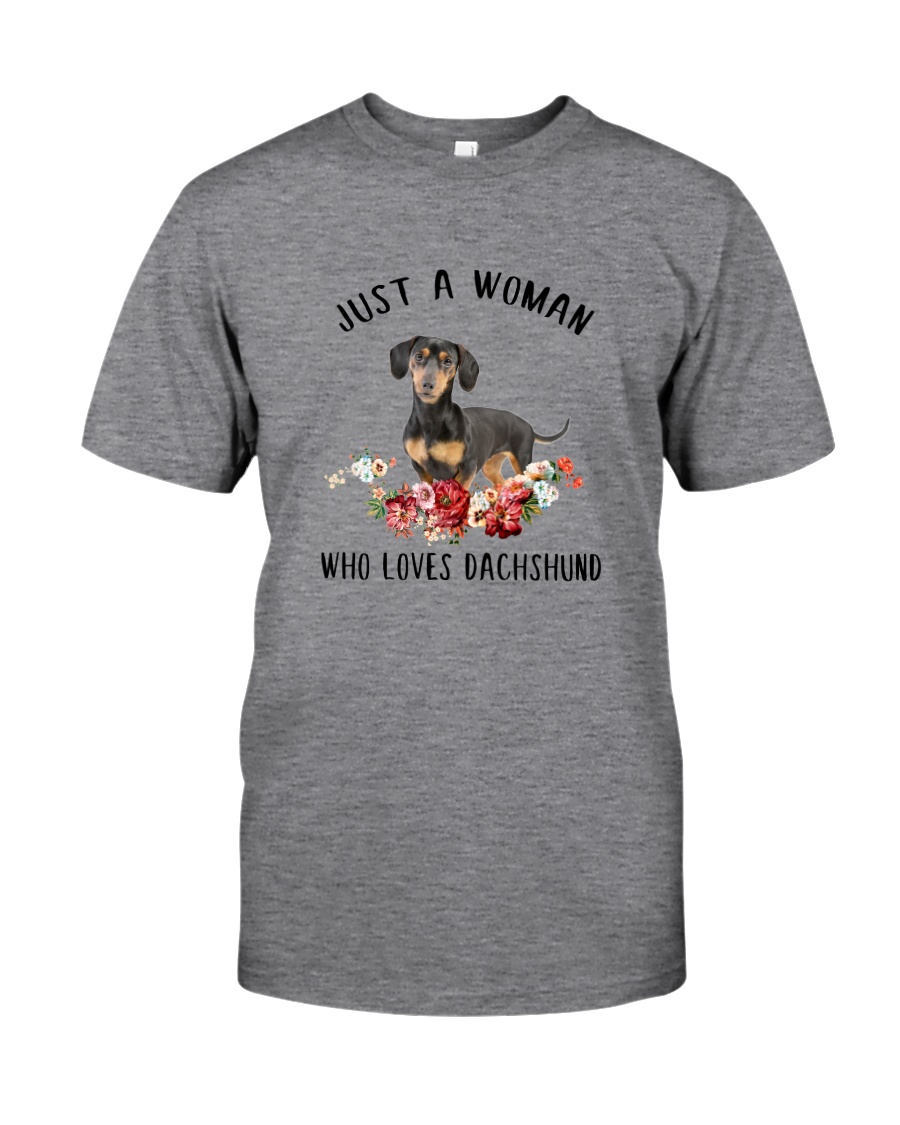 Dachshund Love Woman 2104 Classic T-Shirt