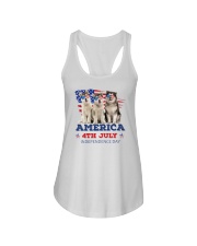 Alaskan Malamute 4th7 0706 Ladies Flowy Tank thumbnail
