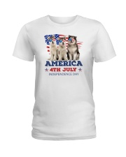 Alaskan Malamute 4th7 0706 Ladies T-Shirt thumbnail