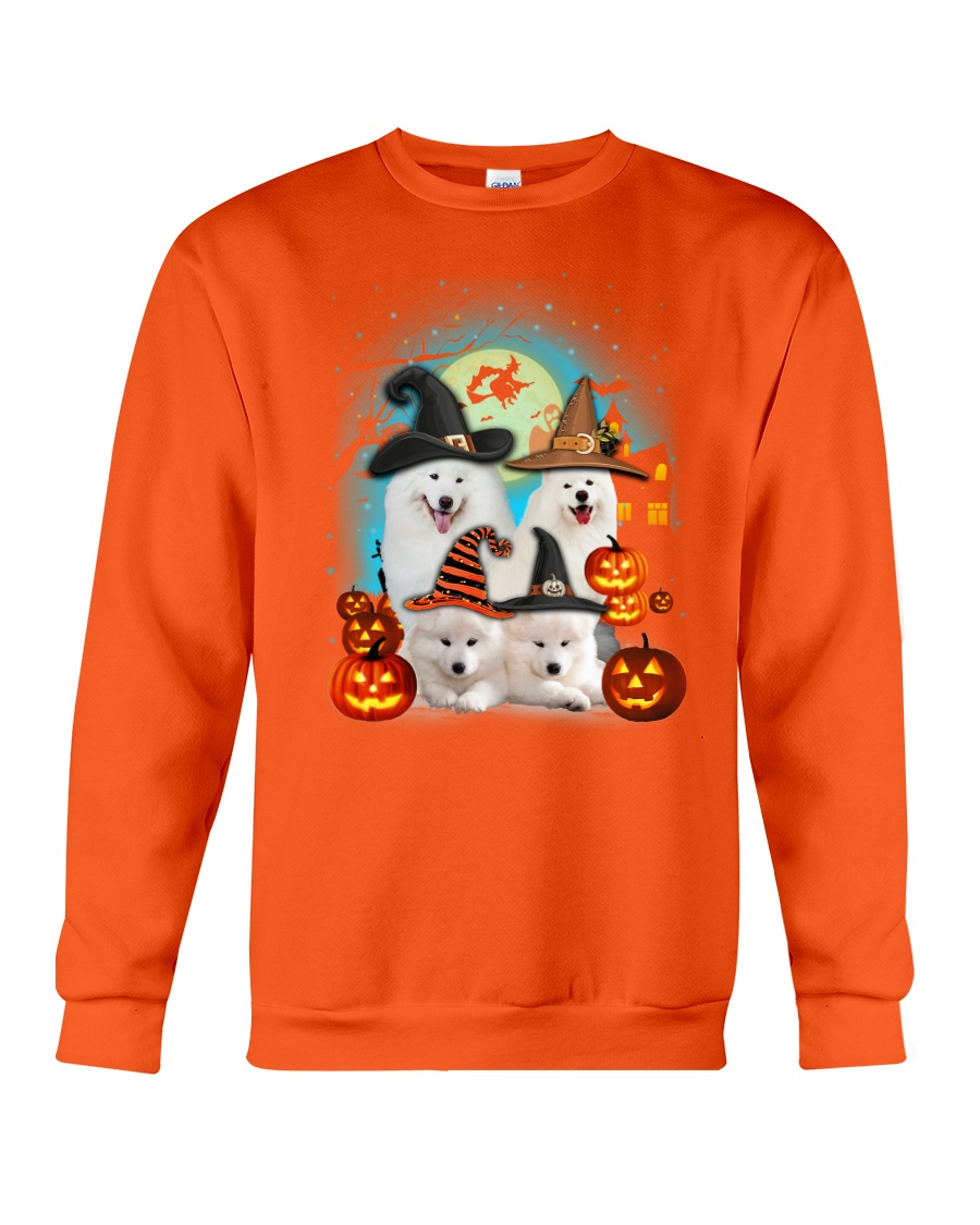 Samoyed Halloween Crewneck Sweatshirt