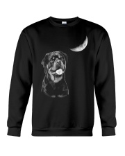 Rottweiler Moon Crewneck Sweatshirt thumbnail