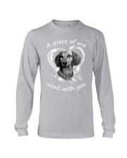 Dachshund My Piece Long Sleeve Tee thumbnail