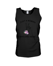 Skiing Love Woman 2104 Unisex Tank thumbnail