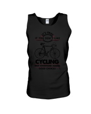 Cycling Good Choices 2504 Unisex Tank thumbnail