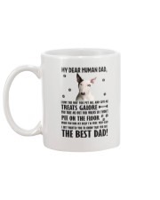 Bull Terrier Dear Human Dad 0106 Mug back