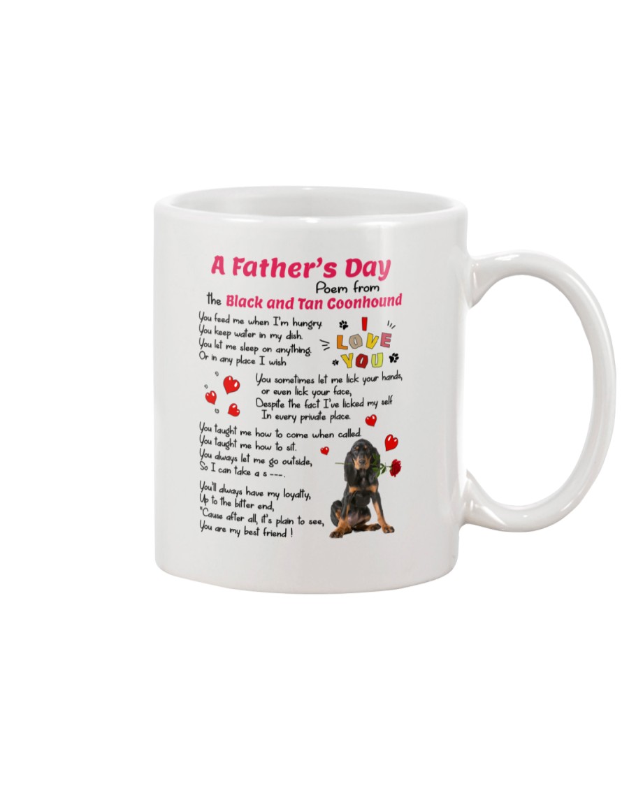 Black and Tan Coonhound Poem 0606 Mug
