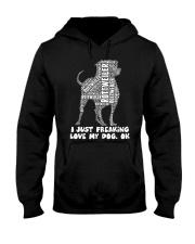 Rottweiler Typos Hooded Sweatshirt thumbnail
