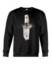 Samoyed In Dream Crewneck Sweatshirt thumbnail