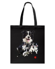 Border Collie Runnig Tote Bag thumbnail