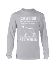 Rottweiler Caution Long Sleeve Tee thumbnail
