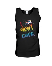 Unicorn Don't Care 2504 Unisex Tank thumbnail