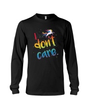 Unicorn Don't Care 2504 Long Sleeve Tee thumbnail