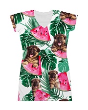 German Shepherd Watermelon 1406 All-over Dress thumbnail